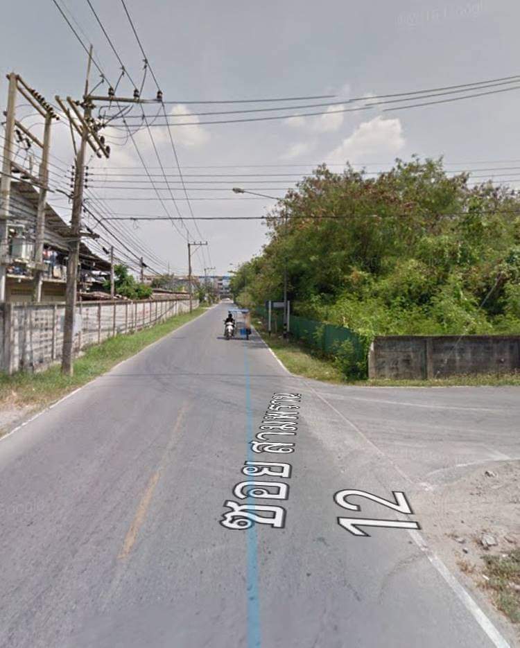 Land for sale in Samphran Soi 12 (302 square wah) Owners Post