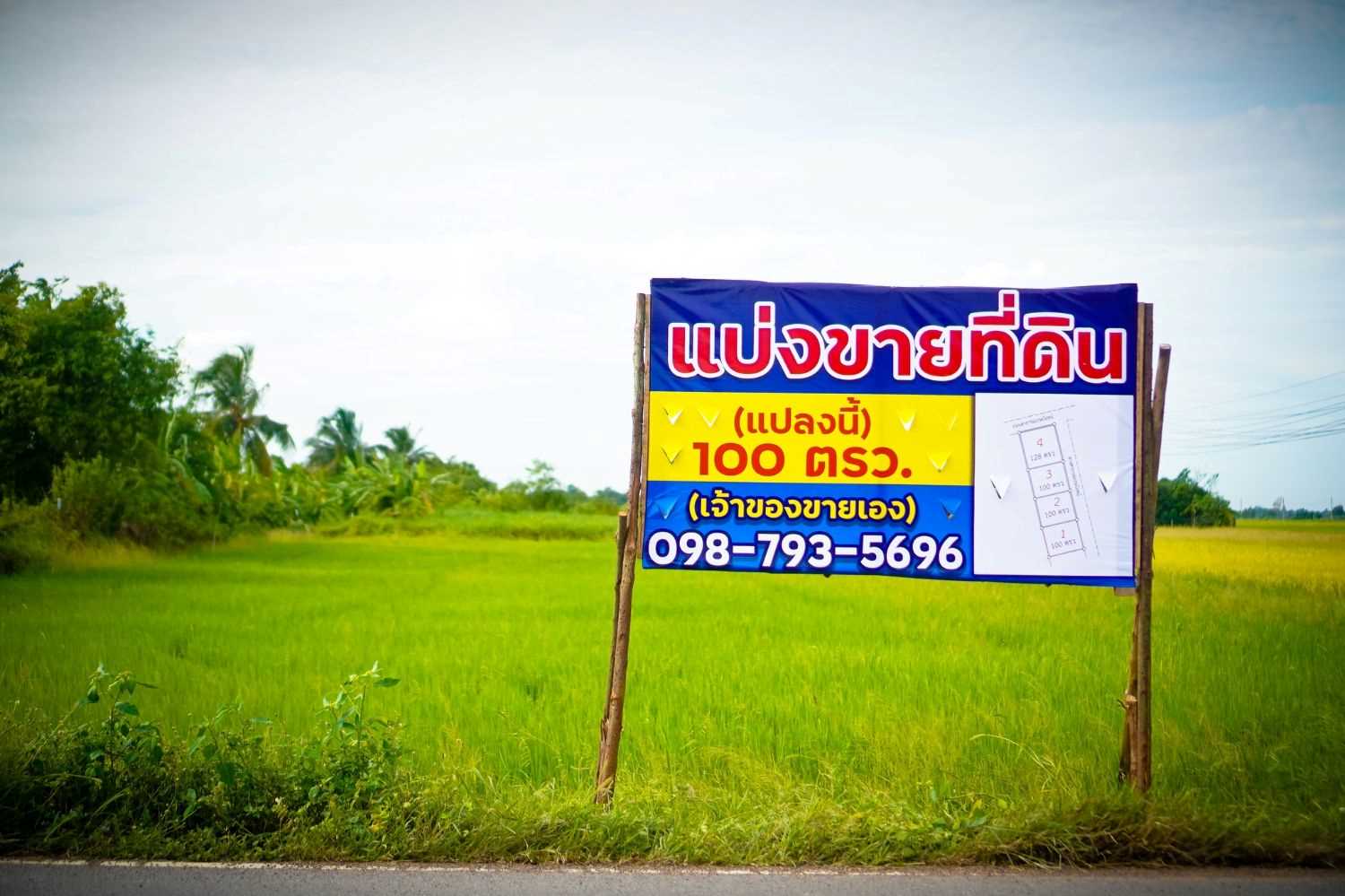 Land for sale, Sisa Krabue Subdistrict, Ongkharak District, Nakhon Nay